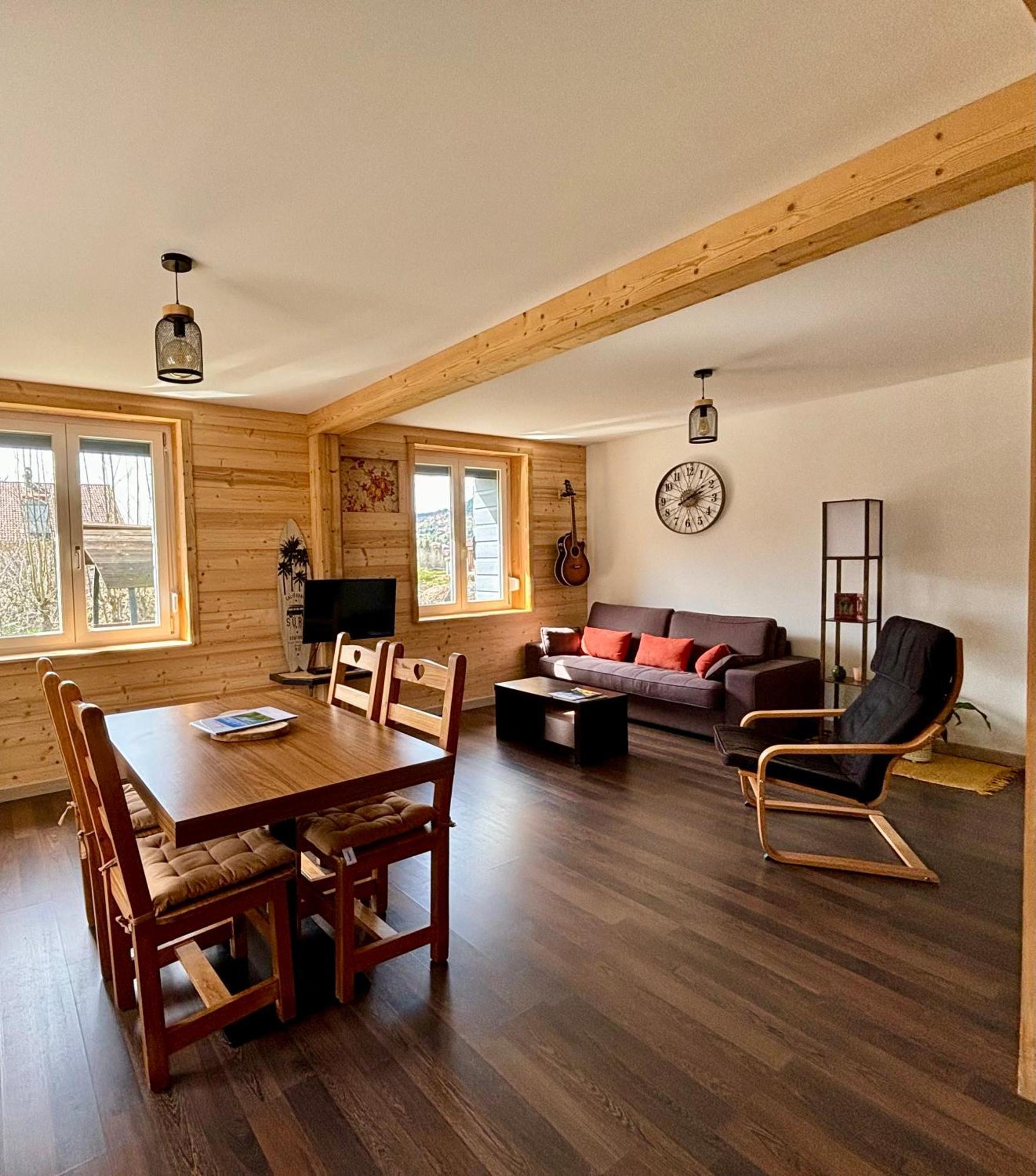 Appartement Cosy Avec Jardin Et Barbecue Gérardmer Extérieur photo